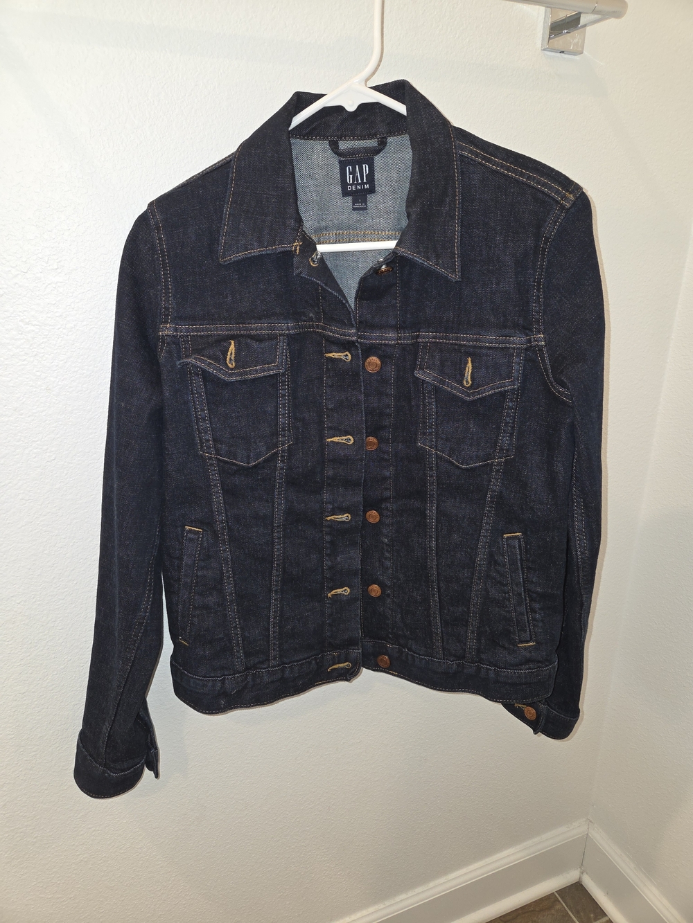 GAP Dark Indigo Denim Jacket - Women's